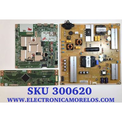 KIT DE TARJETAS PARA TV LG  / MAIN EBT66527902 / EAX69083603(1.0) / EAX69083603 / T-CON RUNTK6396TPZG / 1P-118BC00-4010 / 0418FVZG / FUENTE EAY65248601 / LGP70T-19U1 / 65248601 / PANEL NC700DQE-VSHX7 / MODELO 70UN7070PUA / 70UN7070PUA.BUSMLKR